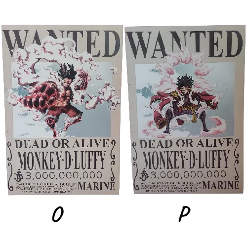 Posters One Piece (WANTED)