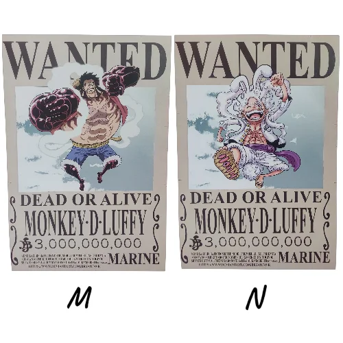 Posters One Piece (WANTED)