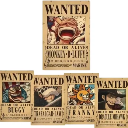 Posters One Piece (WANTED)